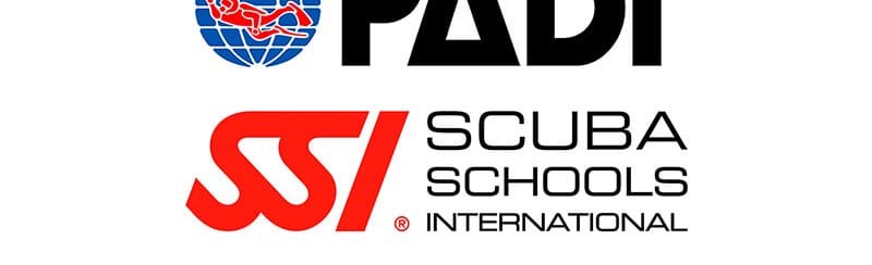 PADI or SSI for your dive courses