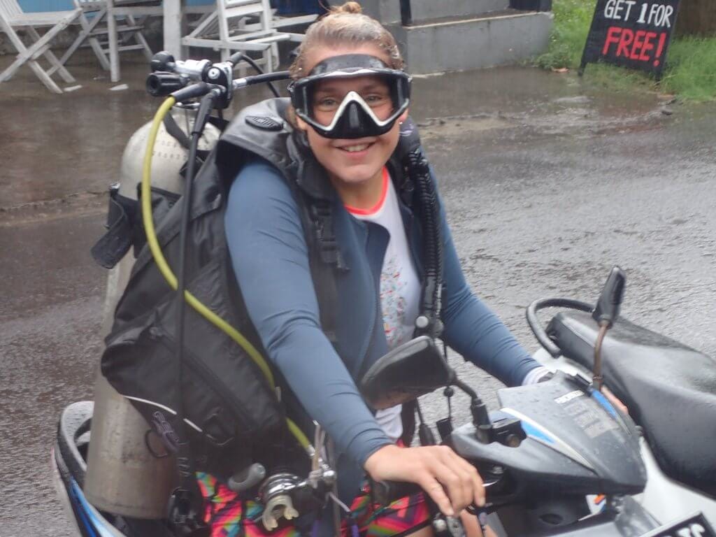 Emilie - Diving in Amed Bali